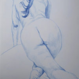 Chrissy Thirlaway, Life 11 series 2, Pencil on paper, 25x32cm