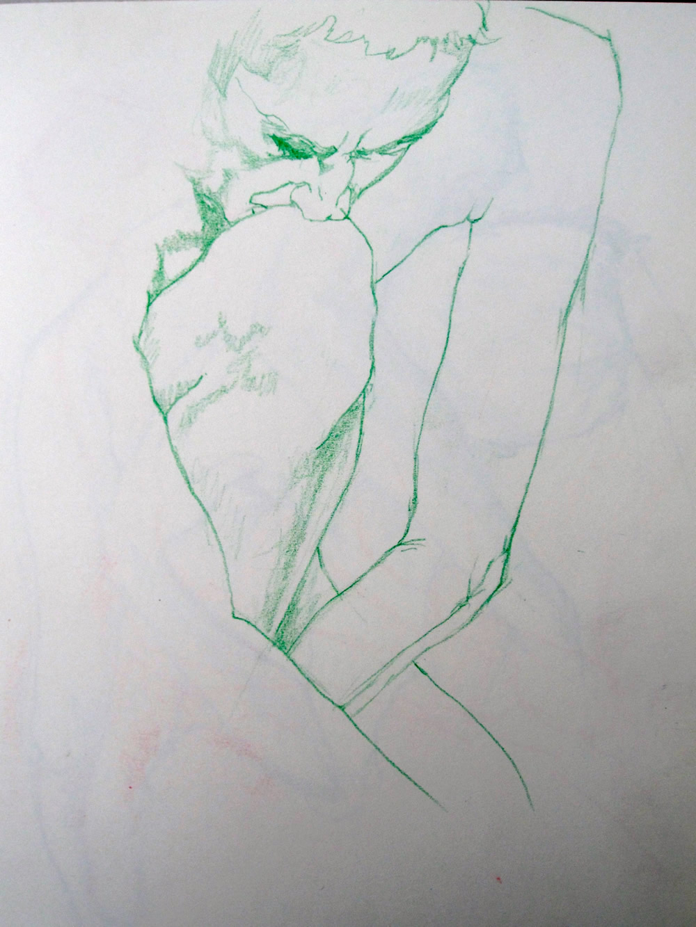 Chrissy Thirlaway, Life 2 series 9, Pencil on paper, 25x32cm